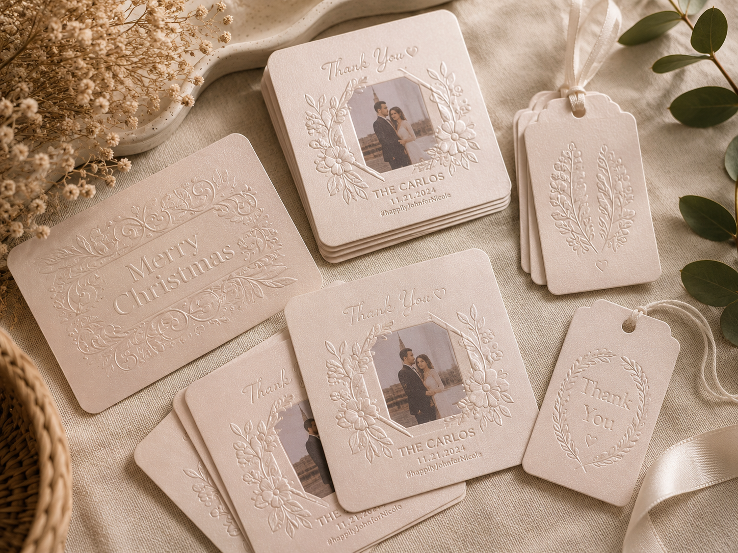 Embossed Cards