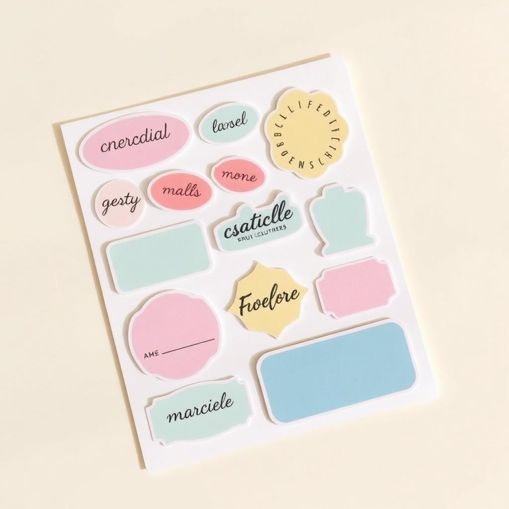 Sticker sheets
